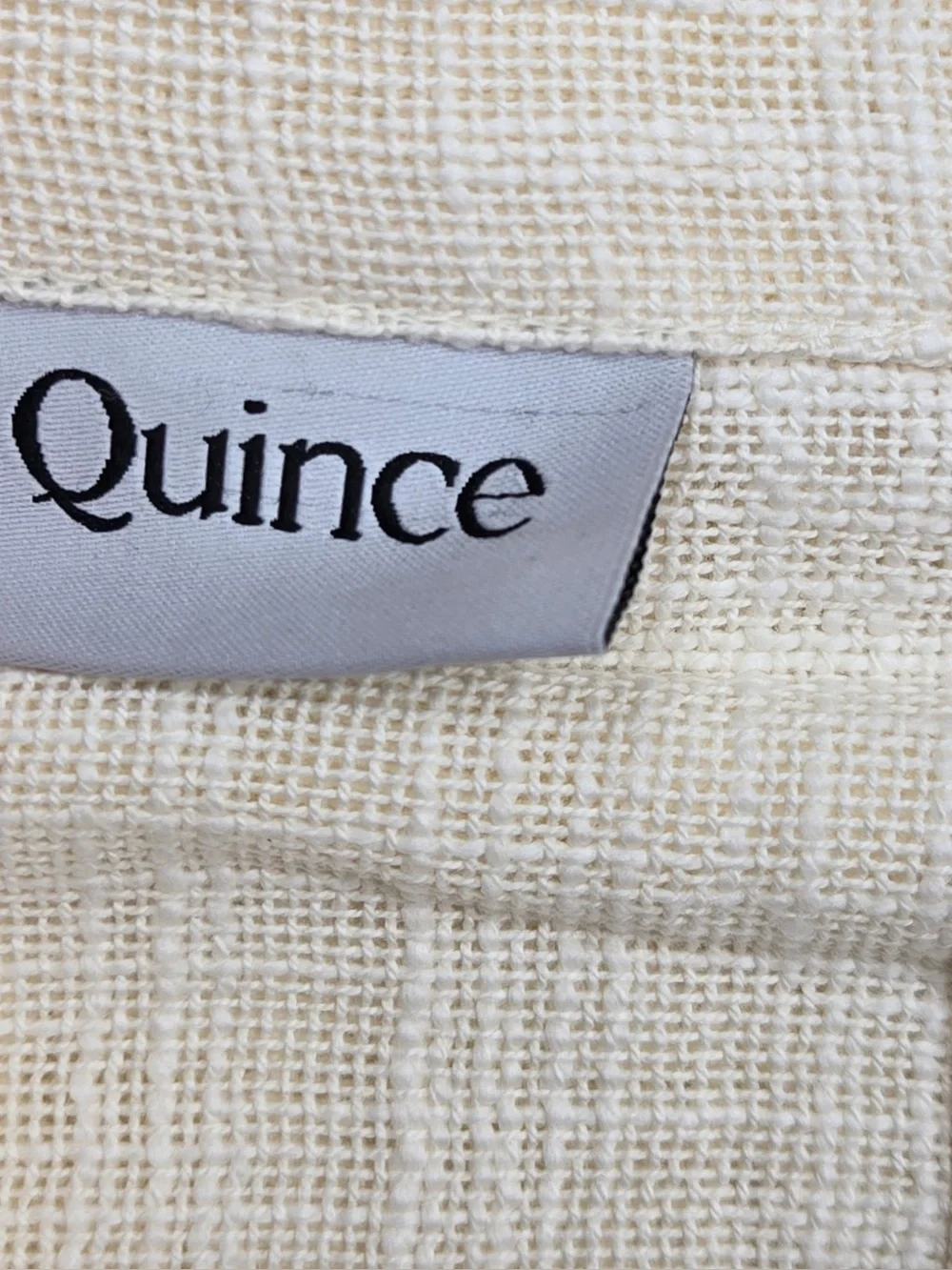 Quince includes 48x84